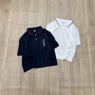 Striped short-sleeved polo shirt polo shirt women polo t shirt women
