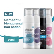 Banokilo_cer - Deorex New Body Odorizer Spray Eliminates Body Odor 60ml | BPOM Underarm Deodorant an