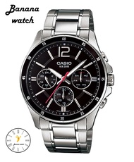 นาฬิกาข้อมือผู้ชาย CASIO สายสเตนเลส รุ่น MTP-1374D แท้