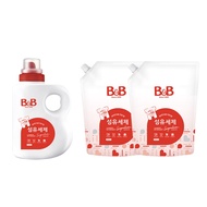 B&B Laundry Detergent 1500ml Bottle + 2 Refills