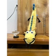 Cute and bewildered Daddy Loong dragon teddy bear