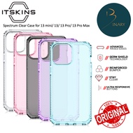 ITSkins Spectrum Clear antimicrobial Protection Case for iPhone 13 Pro / 13 Pro Max