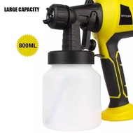 Natoro 500W Electric Paint Sprayer EU Plug Electric Spray Gun Easy Spraying Handheld Electric Painti