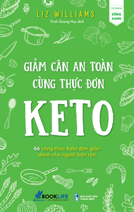 Sách - Giảm Cân An Toàn Cùng Thực Đơn Keto