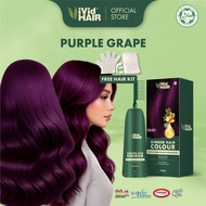 ViVid HAIR Halal Hair Colour Ginger Dye 400ml Telus Air Tutup Uban Tanpa Bleach Perwarna Rambut Mesr