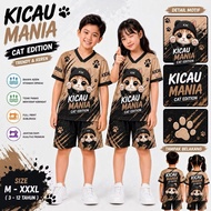 Junior Kids Jersey Set Ages 2-7 Years Kicau Mania Printing Latest Trend
