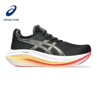 ASICS Men GEL-NIMBUS 27 Running Shoes in Black/Khaki