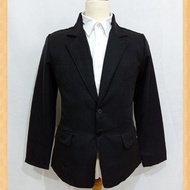 Men's Black Blazer for Formal Office Work