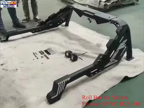 4x4 Off-Road Stainless Steel Sport Roll Bar for Navara Frontier NP300 D22 D40