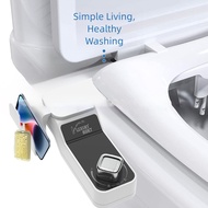 [HTH] Self-Cleaning Bidet Attachment,Double nozzle bidet,Toilet accessories