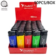 50pcs, Cricket Disposable Windproof Lighter - 50pcs/Box