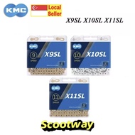 [Authentic] KMC X9SL/10SL/11SL Super Lightweight Hollow Chain, Made In Taiwan