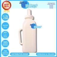 2 LITER WHITE COW DOT BOTTLE - 2 LITER COW PACIFIER BOTTLE - QUALITY DOT BOTTLE.