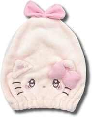 Hatayama Shoji Sanrio Characters 34202611 Triangle Hair Cap, Fluffy, Hello Kitty H11.8 x W 7.9 inche