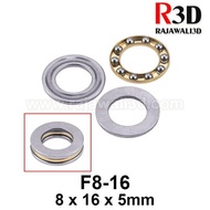 Up Ball Bearing F8-16 8X16X5 Thrust Plane
