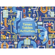 Usborne times tables activity pad eusborne multiplication and division activity book tear page large