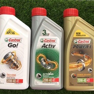 ENGINE OIL CASTROL ( ESSENTIAL - ACTIV - POWER 1 / ULTIMATE )