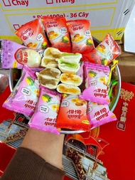 1kg pía mini  mix nhiều vị [môn_đậu_dứa]