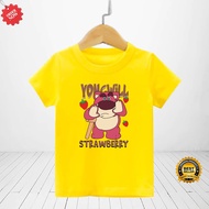 Baju kaos oblong anak cewek atasan kaos LOTSO YONGWILL  terbaru 1-10thn
