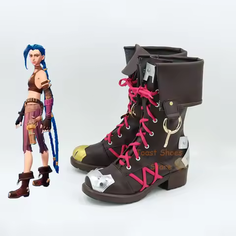 Game League of Legends Arcane Jinx Cosplay Comic Game for Con Halloween Party Cosplay Costume Prop