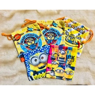 Minions Drawstring Pouch Set