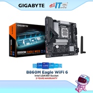 Gigabyte B860M EAGLE WIFI 6 Micro ATX (mATX) Intel LGA1851 Gaming Motherboard