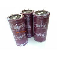Capacitor 10000uf 100V, audio capacitor, amplifier capacitor (1 piece)
