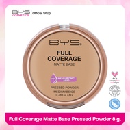 BYS Cosmetics Full Coverage Matte Base Pressed Powder 8 g. (4 Shades) Controls Oiliness"