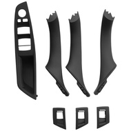 7Pcs Car Inner Door Handle Window Lift Switch Armrest Panel For-BMW 5 Series F10 F11 F18 2010-2017 R