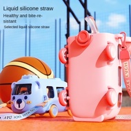 500ML bus water bottle for children to learn to drink, convenient when going to school