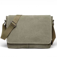 SM กระเป๋าสะพายไหล่ ชาย ทำจากผ้าแคนวาส แบบคลาสสิค รุ่น MB-12133 (M3-243) MMB จากร้าน Smart Choices