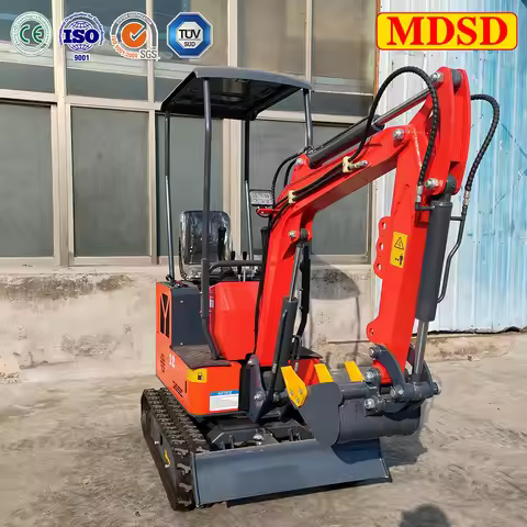Factory Price 1.5 Ton Small Excavator CE/EPA Hydraulic Crawler Digger Agricultural Construction Mach