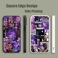 Casing For OPPO A5 A9 A53 A32 A7X Reno 6 5 Z 2020 5G kpop demon hunters rumi Pink aesthetics BOA03 P