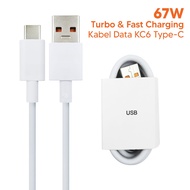 67W TYPE-C Fast Charging VOOC Data Cable ORIGINAL KC6 TYPE-C Data Charger Cable 99