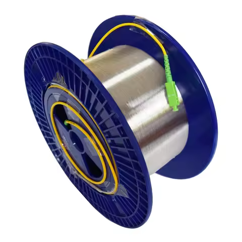 2km Fiber Optic OTDR Launch Cable G652D Singlemode 9/125um LC/FC/SC/ST APC/UPC Connector Available