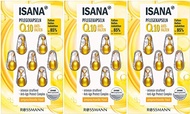 3 x ISANA Q10 anti-wrinkle care capsules