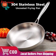 316 Stainless Steel Frypan Frying Pan Induction compatible Cookware Omelet Pan For Gas Stove