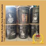 Custom Vintage & Terrace Garden Cafe Restaurant Bench