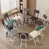 Folding leisure chair, office chair, training computer chair, home minimalist backrest chair, comput