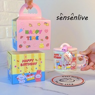 SENSENLIVE birthday gift Cute Mug coffee cup tumbler cute hadiah untuk perempuan 可爱杯子 cute mug for g