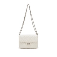 JILLSTUART  White Small Quilting Chain Cross Bag JLBA5E001WT