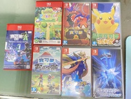 不議價 Nintendo Switch 寶可夢遊戲合集 朱 晶𤌴鑽石 比卡超 皮卡丘 Pokopia 阿爾宙斯 Z-A Za 劍 pokemon 寵物小精靈