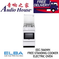 ELBA EEC-566WH FREE-STANDING COOKER ELECTRIC OVEN 4 GAS BURNERS