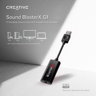 CREATIVE Sound BlasterX G1 7.1 Portable Sound Card With Headphone Amplifier