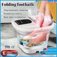 【Ready Stock】自动足浴按摩机 Electric Foot Massage Machine Detox Spa Foldable Foot Bath 折叠 足浴盆 自动 按摩 折叠泡脚桶 泡脚 折叠足浴盆 折叠泡脚盆 足浴 排毒