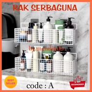 Hanging Basket Rack Bathroom Shelf Kitchen Shelf Spice Rack Soap Rack Multipurpose Shelf Stainless S