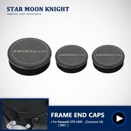 GTR1400 Motorcycle Frame Hole Cover Caps Plug Decorative Frame Cap Set For Kawasaki GTR 1400 1400GTR