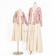 SAOIRSES Yeorin Dress Couple Ibu & Anak Perempuan 2-12 Tahun/ Gamis Hanbok Modern Lebaran 2026