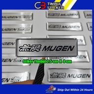 Mugen Power Sticker Eblem Stiker Timbul / EC17