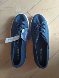 Lacoste Ziane Chunky 藍色帆布鞋